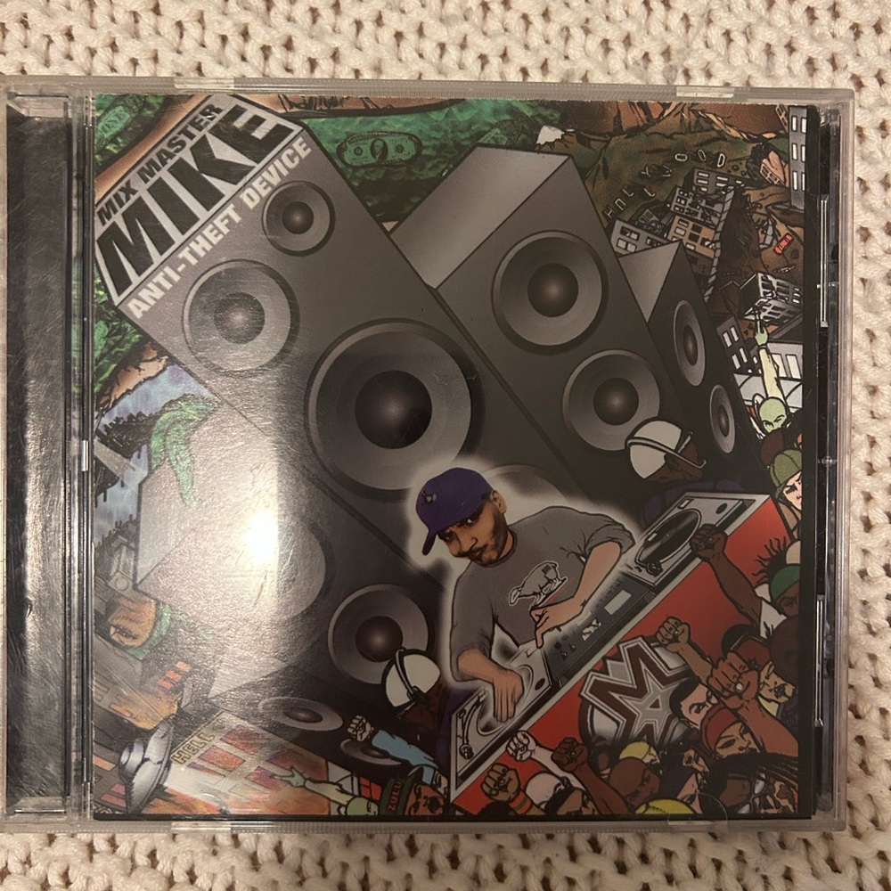 Mix Master Mike vintage Y2K era CD, hip hop DJ